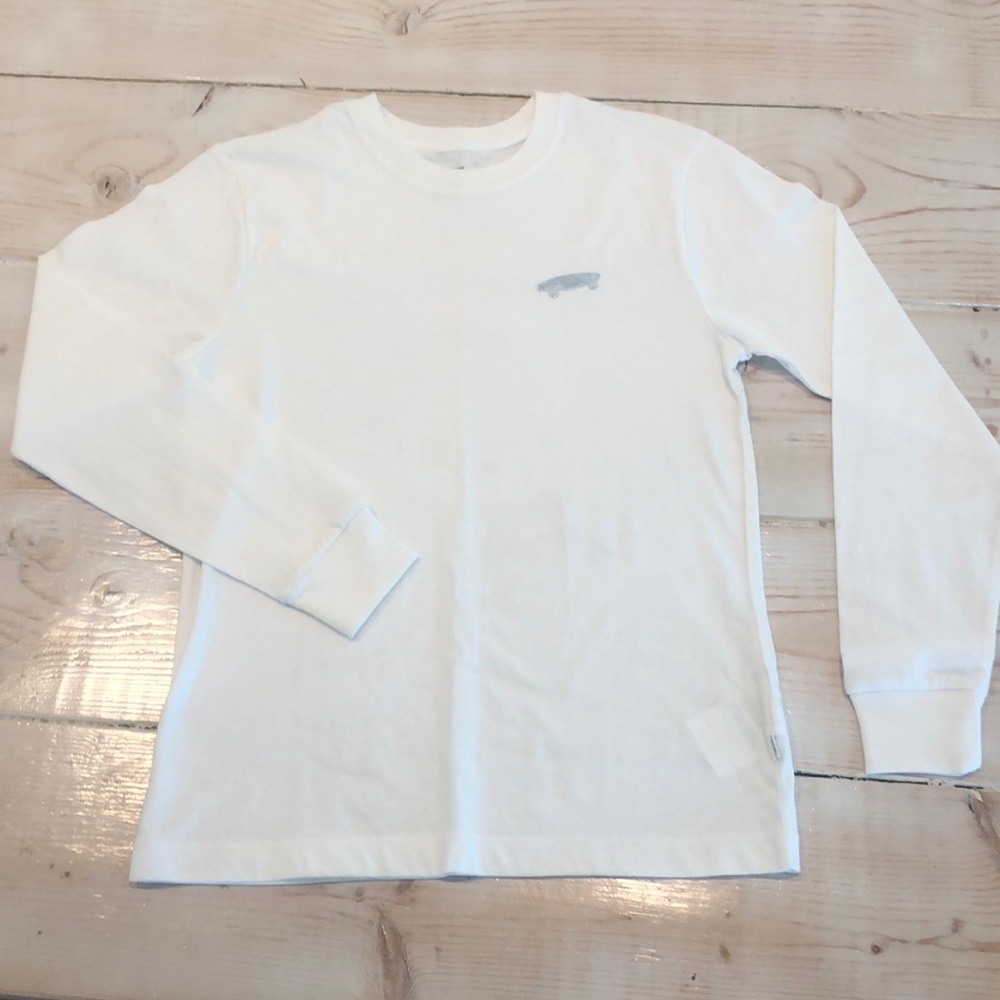 Vans off the walls women’s metallic long sleeve T